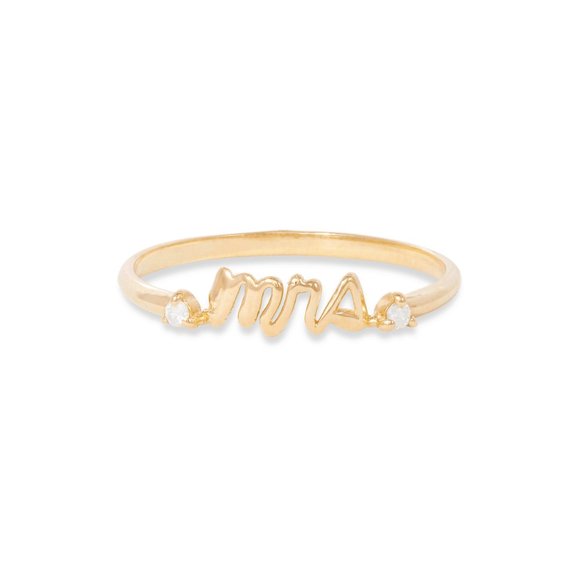 Stone and Strand Jewelry - NEW Stone and Strand Mrs. Ring Gold
